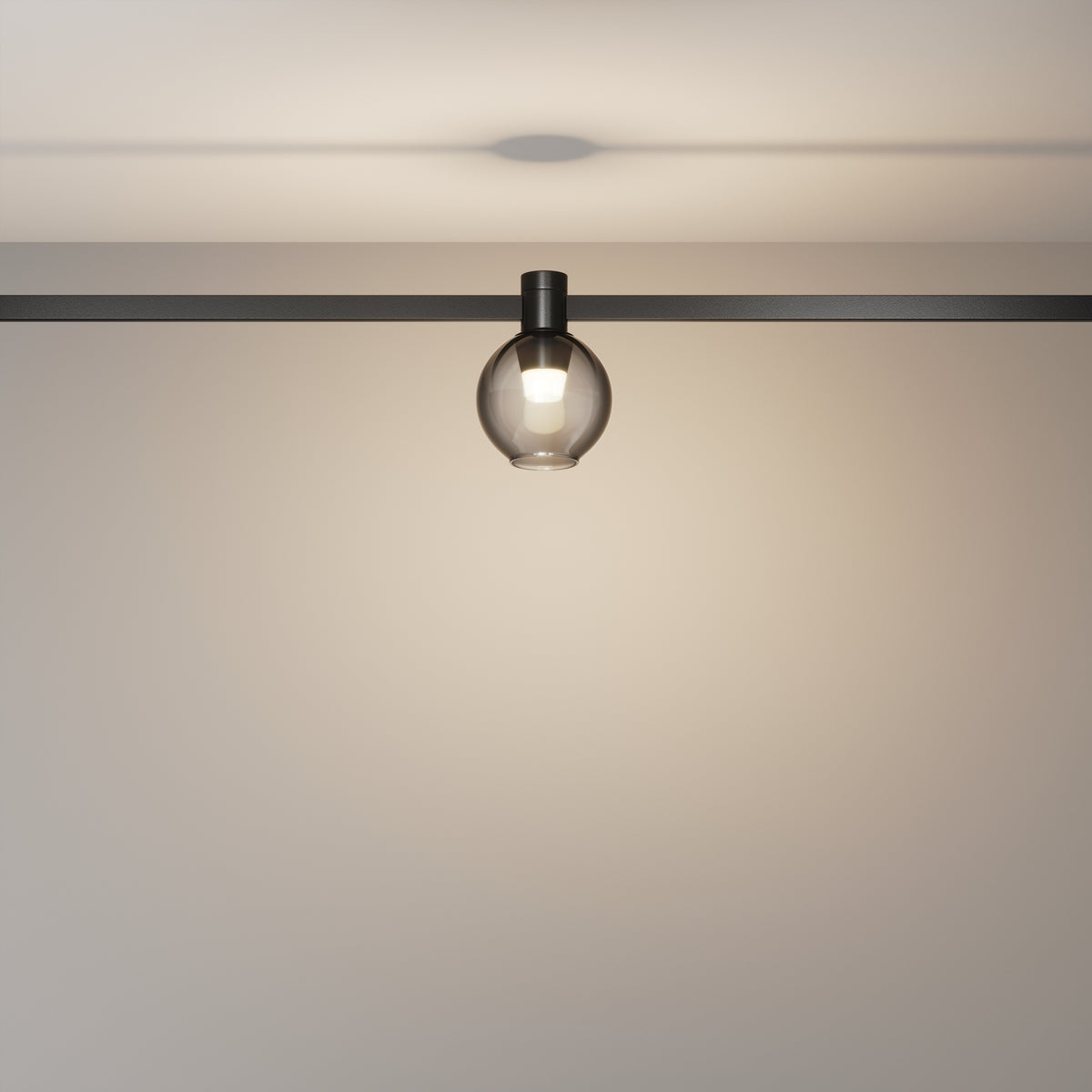 Faretto per binario Bubble - Maytoni - Nero - TR148-1-3W3K-B-DE