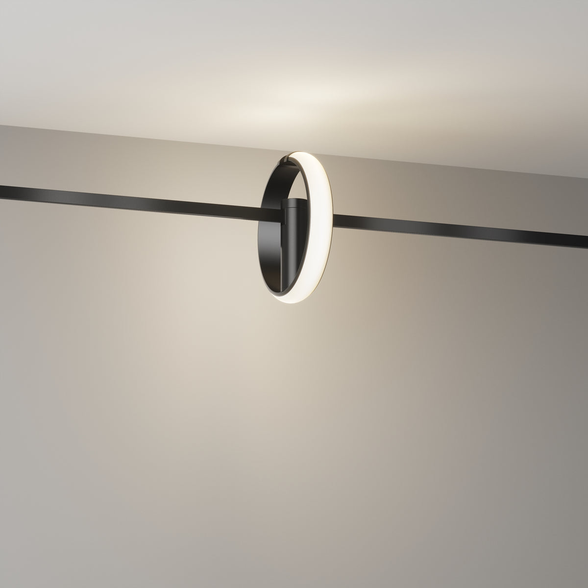 Faretto per binario Zero - Maytoni - Nero - TR230-1-10W3K-B-DE