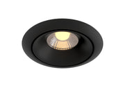 SET 4 PEZZI · Una lampada da incasso Yin 3000K 1x9W 60° - Maytoni - Nero - DL031-2-L8B · prezzo per 4 pezzi