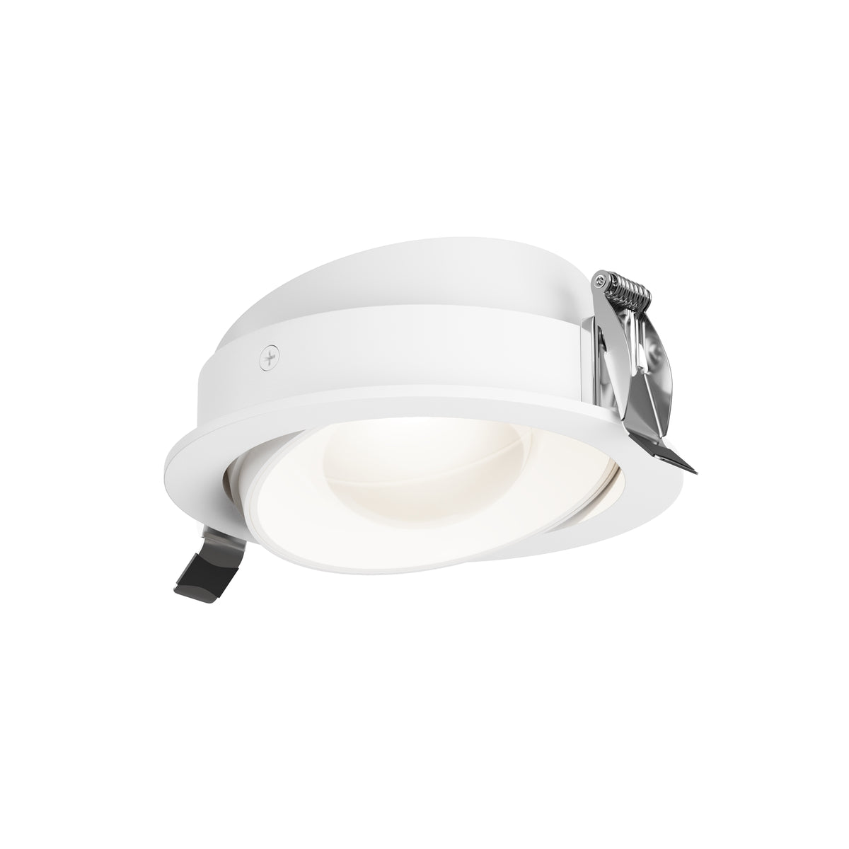 Faretto da incasso Lens - Maytoni - Bianco - DL105-12W3K-W