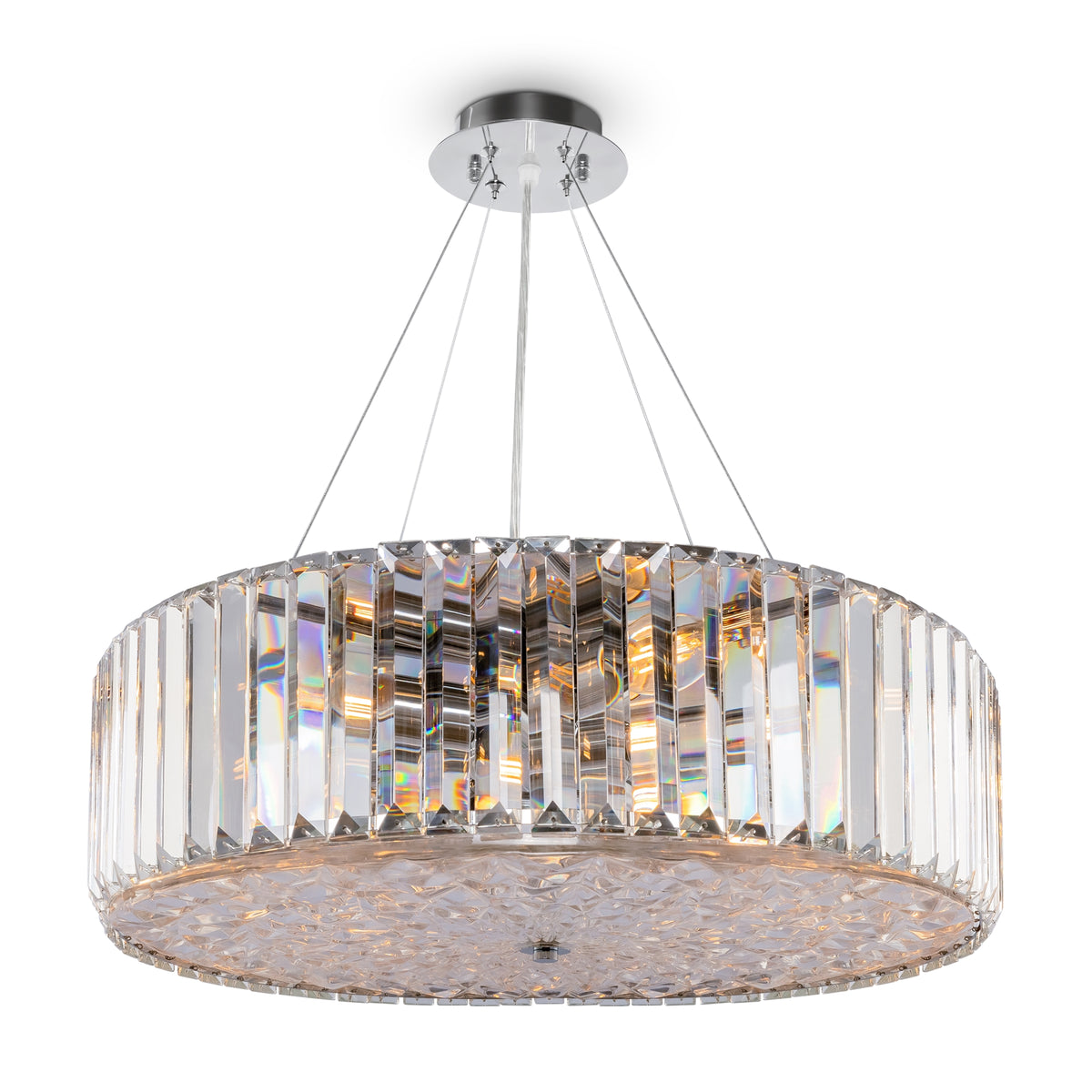 Lampada da soffitto Recinto - Maytoni - Grigio - MOD080CL-08CH