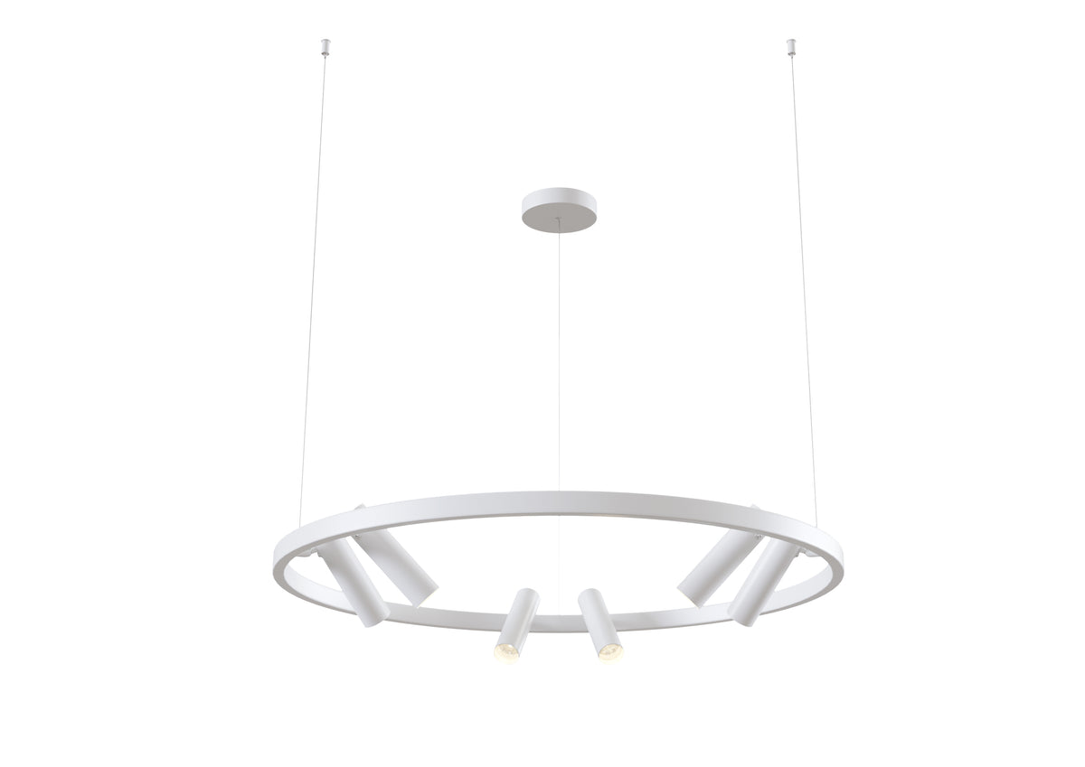 Lampada a sospensione Satellite - Maytoni - Bianco - MOD102PL-L42W