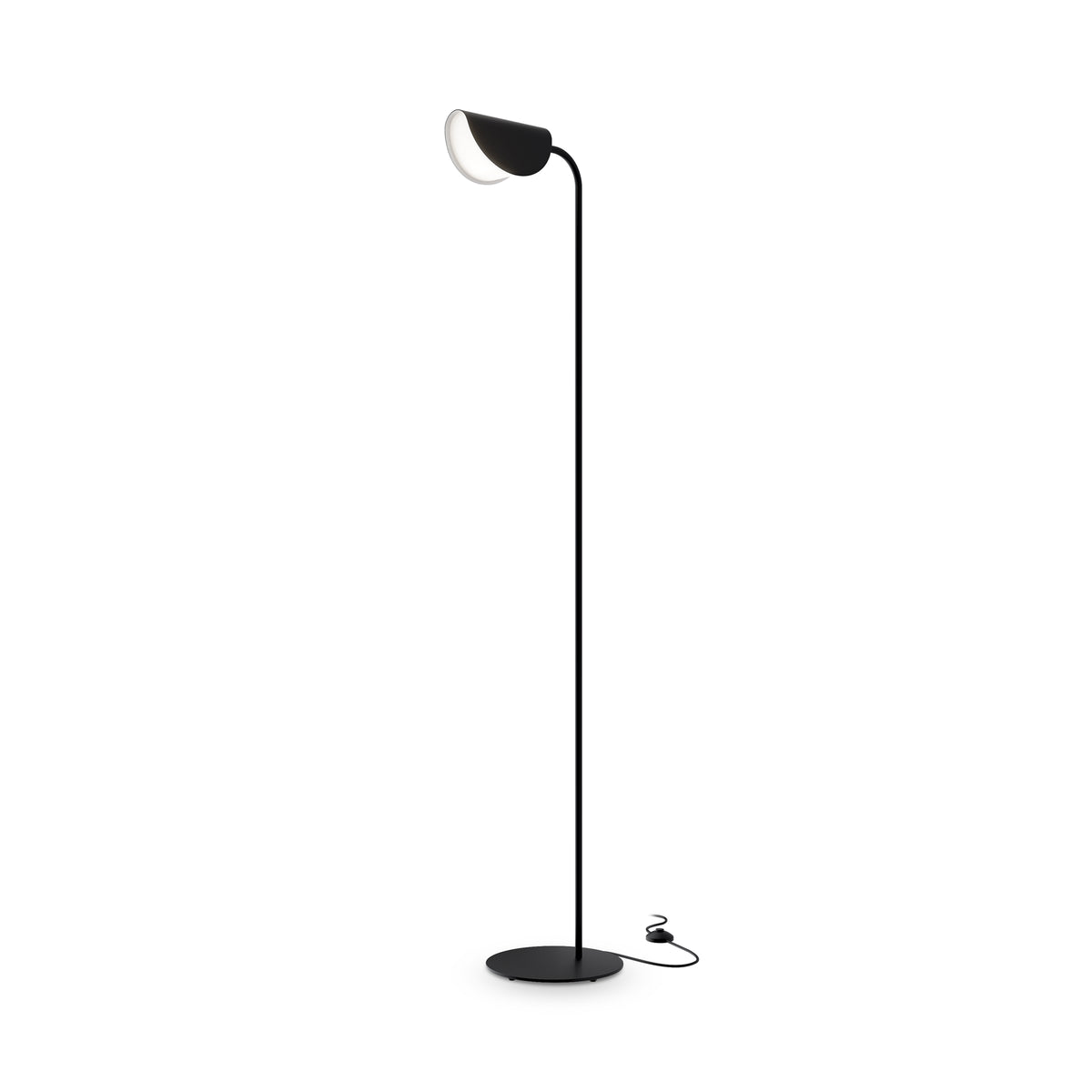 Lampada da terra Mollis - Maytoni - Nero - MOD126FL-01B