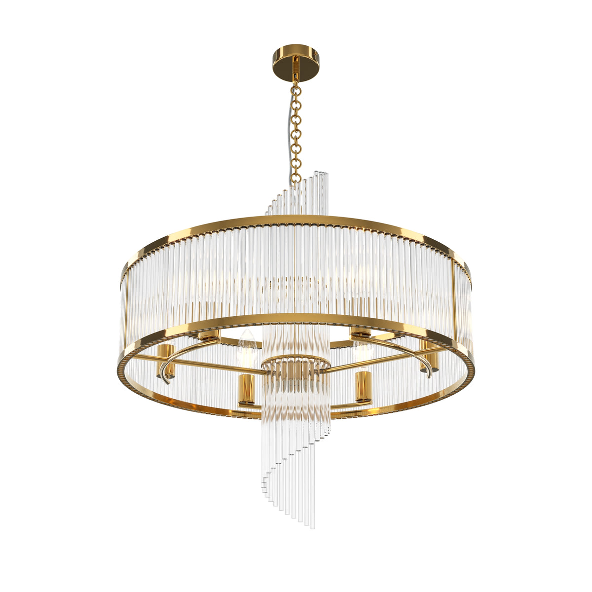 Lampada a sospensione Frame - Maytoni - Oro - MOD174PL-06G