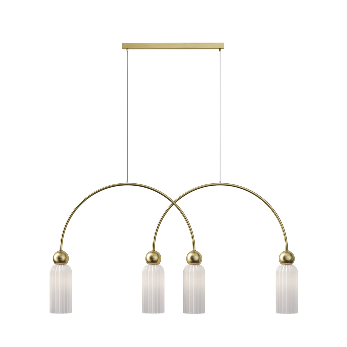 Lampada a sospensione Antic - Maytoni - Oro - MOD302PL-04W
