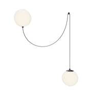 Lampada a sospensione Twins - Maytoni - Nero - MOD427PL-L20B3K1