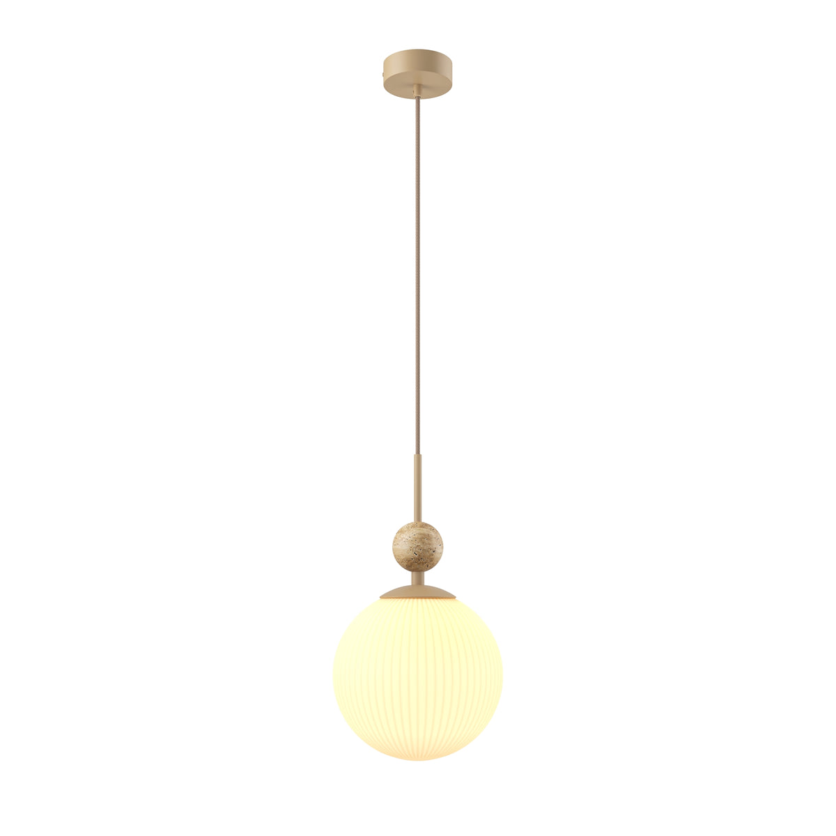 Lampada a sospensione Tavo - Maytoni - Beige - MOD453PL-01BG