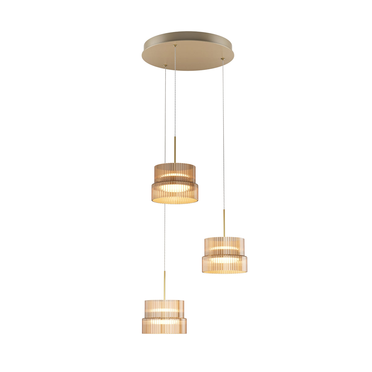 Lampada a sospensione Scala - Maytoni - Bronzo - MOD496PL-L33BZK