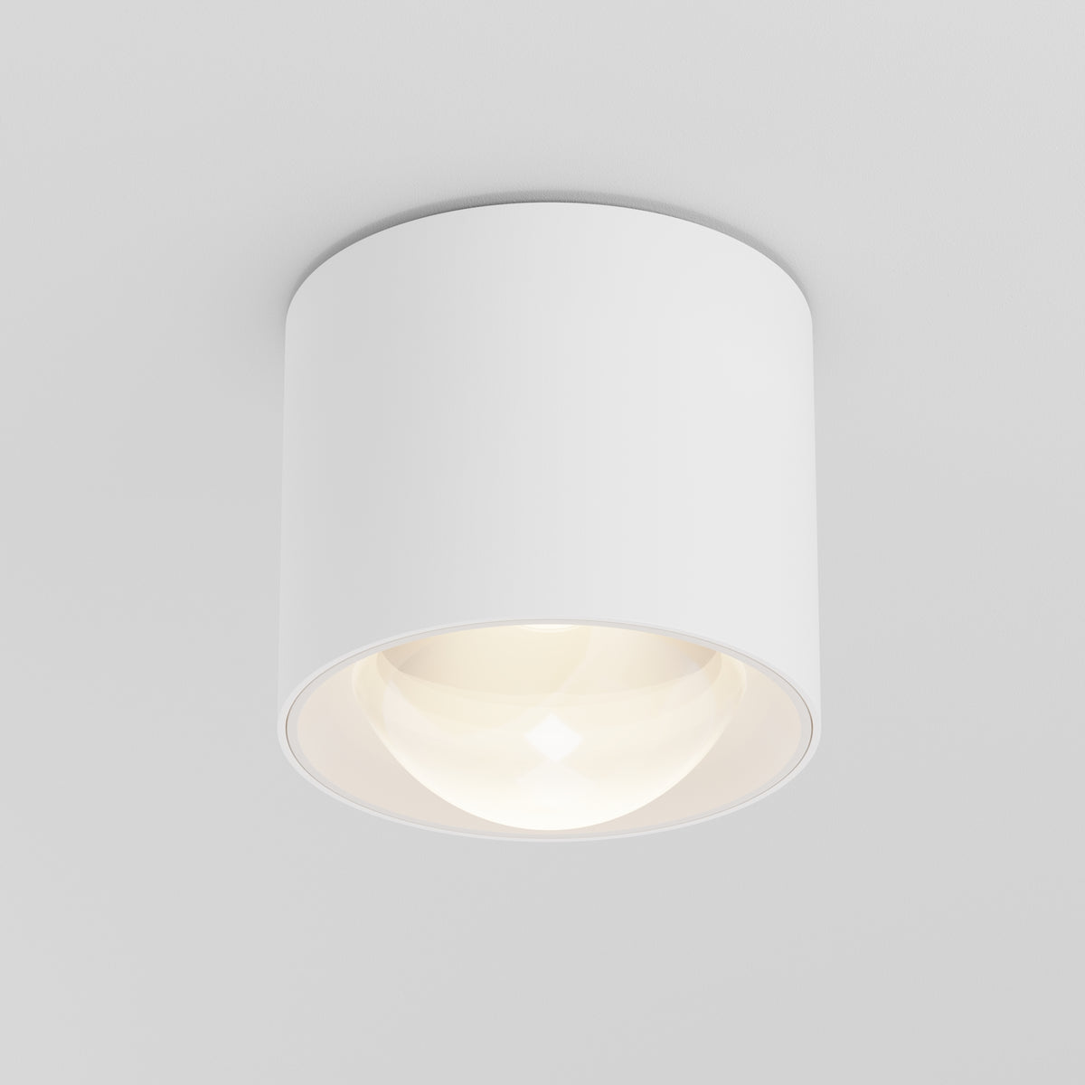 Lampada da soffitto Lens - Maytoni - Bianco - C217CL-15W3K-W