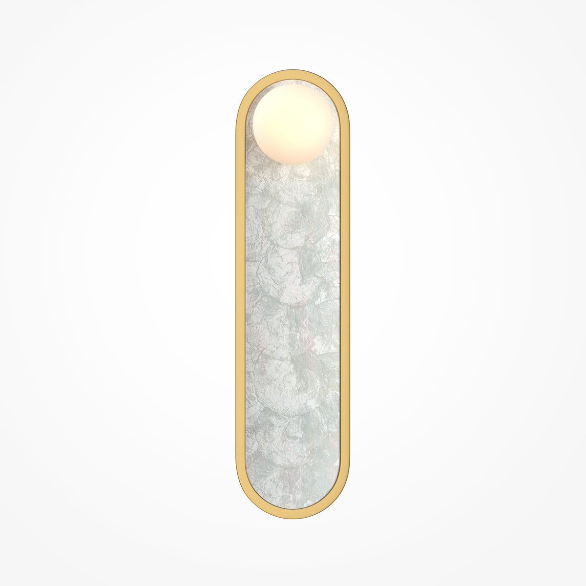 Lampada a muro Perlamour - Maytoni - Ottone - MOD473WL-L25BSK