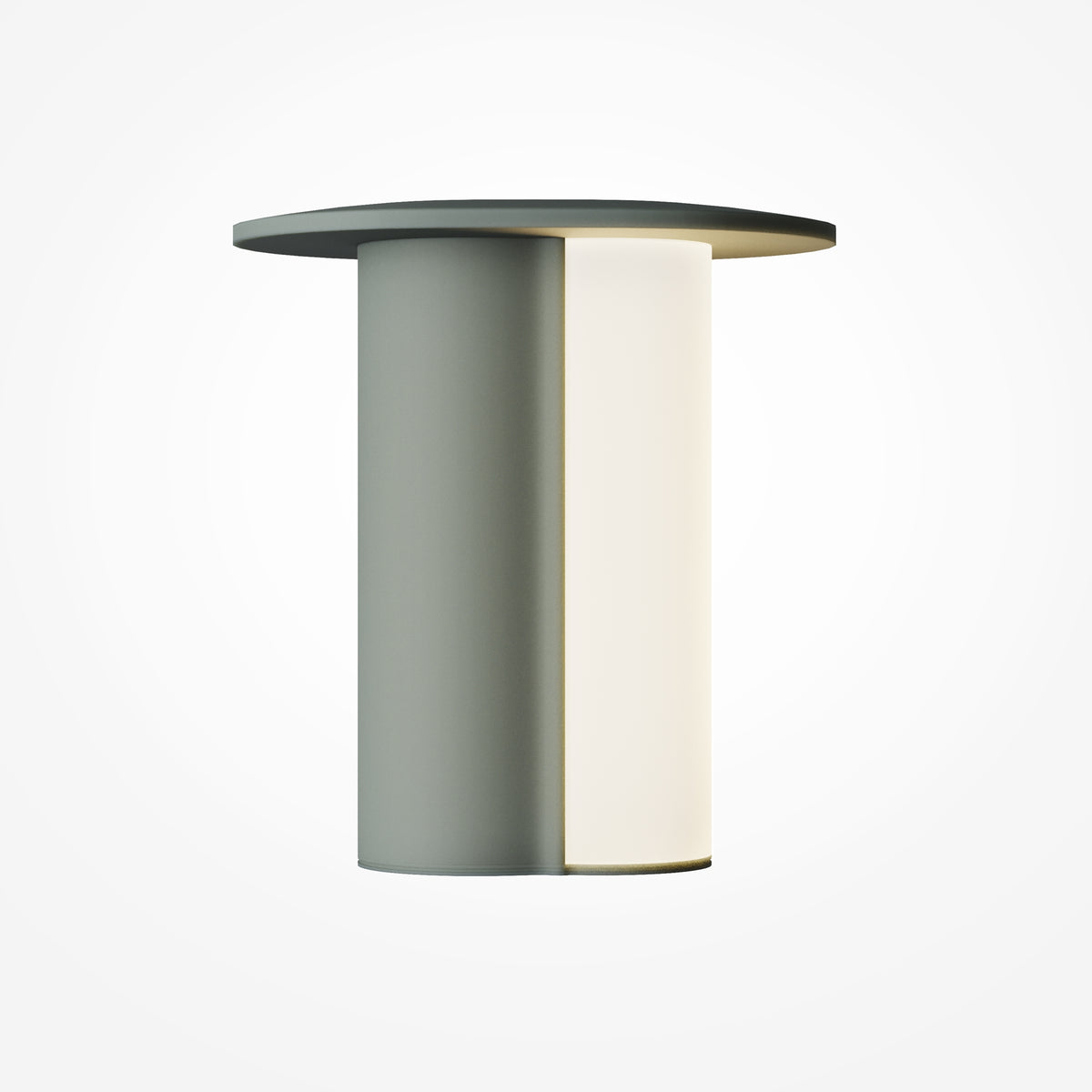 Lampada da tavolo ricaricabile Asym - Maytoni - Verde - MOD510TL-L1,5GNK