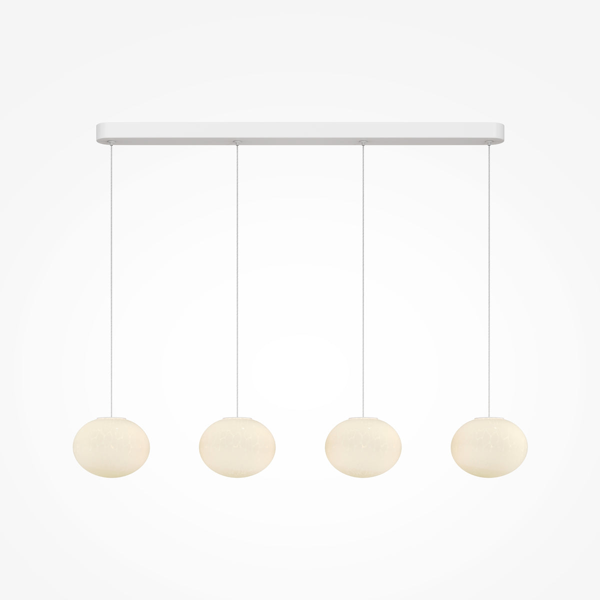 Lampada a sospensione Spume - Maytoni - Bianco - MOD542PL-L19WK