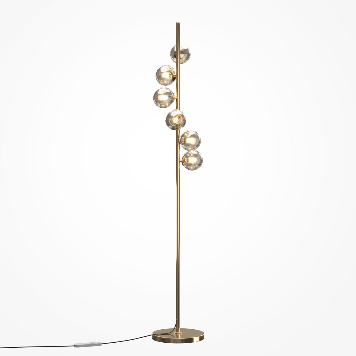 Lampada da terra Dallas - Maytoni - Oro - MOD545FL-06G1
