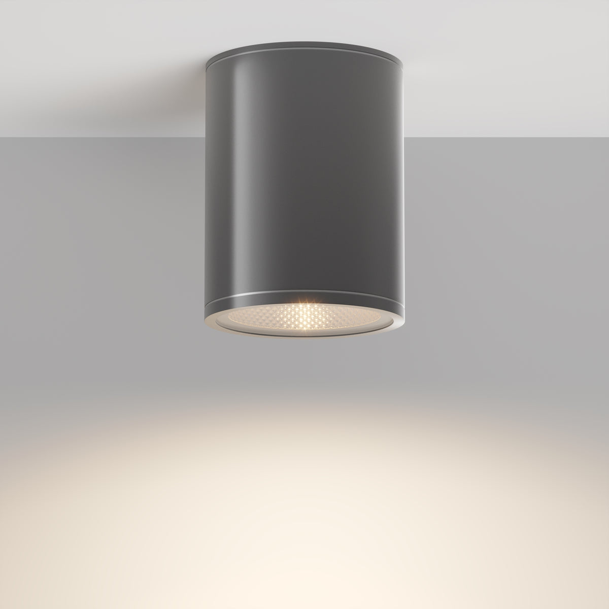 Lampada da soffitto Bar - Maytoni - Grigio - O306CL-L7GF