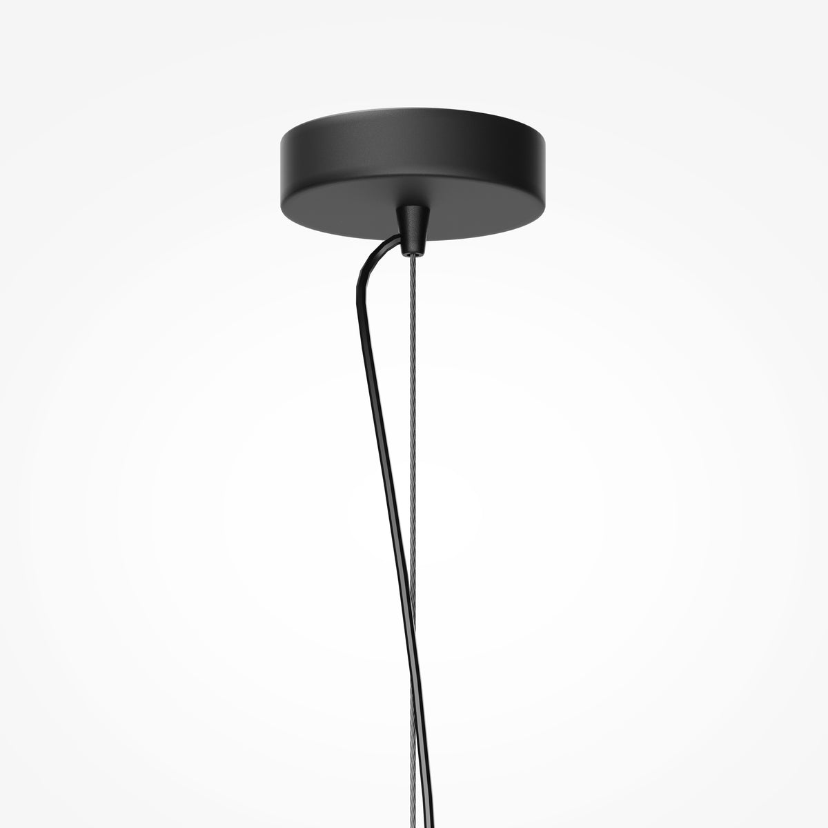 Lampada a sospensione Basic Texture - Maytoni - Nero - MOD461PL-01BG