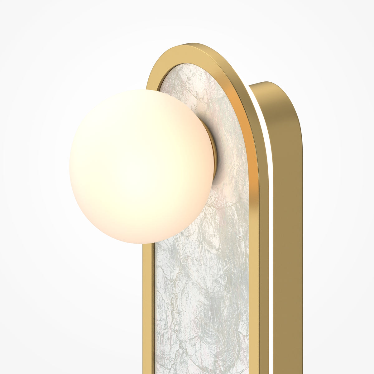 Lampada a muro Perlamour - Maytoni - Ottone - MOD473WL-L20BSK