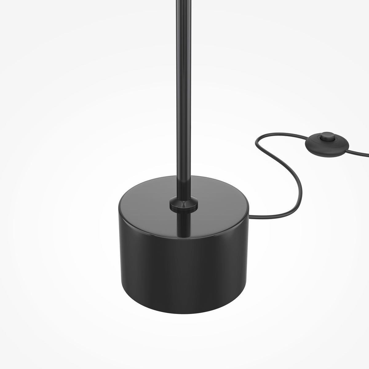 Lampada da terra Double Moon - Maytoni - Nero - MOD478FL-L15B3K