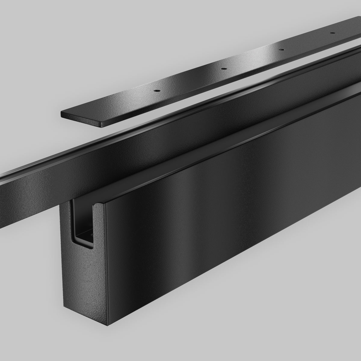 Faretto per binario Basis - Maytoni - Nero - TR151-1-12W3K-B-DE