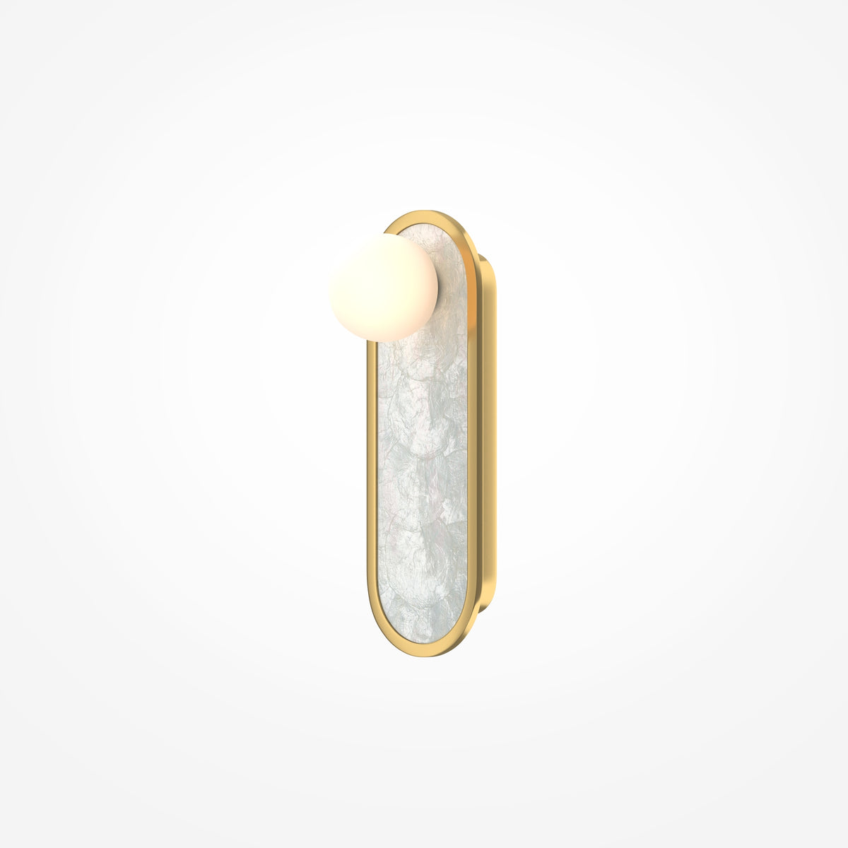 Lampada a muro Perlamour - Maytoni - Ottone - MOD473WL-L20BSK