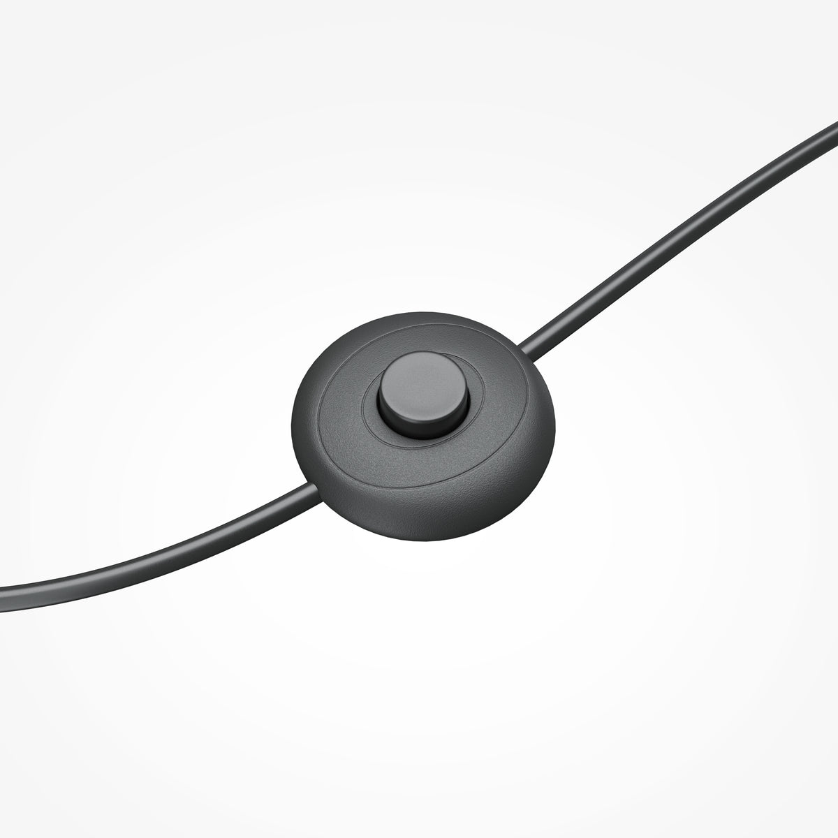 Lampada da terra Double Moon - Maytoni - Nero - MOD478FL-L15B3K
