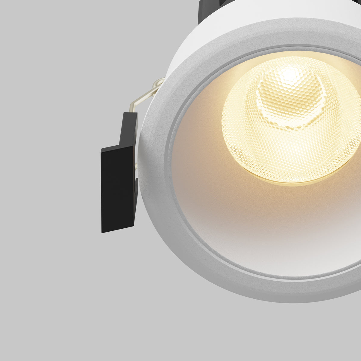 Faretto da incasso Dip - Maytoni - Bianco - DL115-10W-2.7K-W