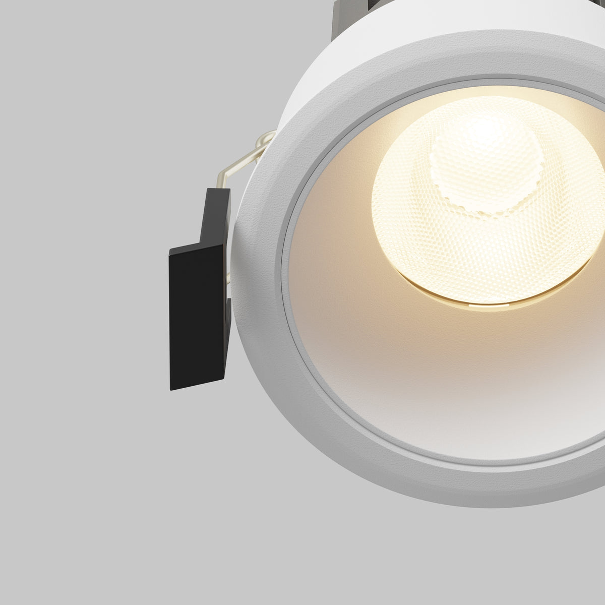 Faretto da incasso Dip - Maytoni - Bianco - DL115-10W-3K-W