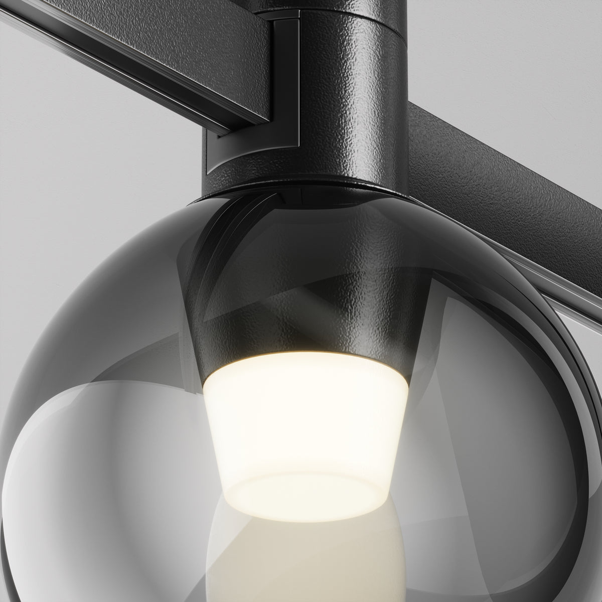 Faretto per binario Bubble - Maytoni - Nero - TR148-1-3W3K-B-DE