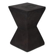 Tavolino in legno massello Stool S.A.S. 009 - Charcoal Black