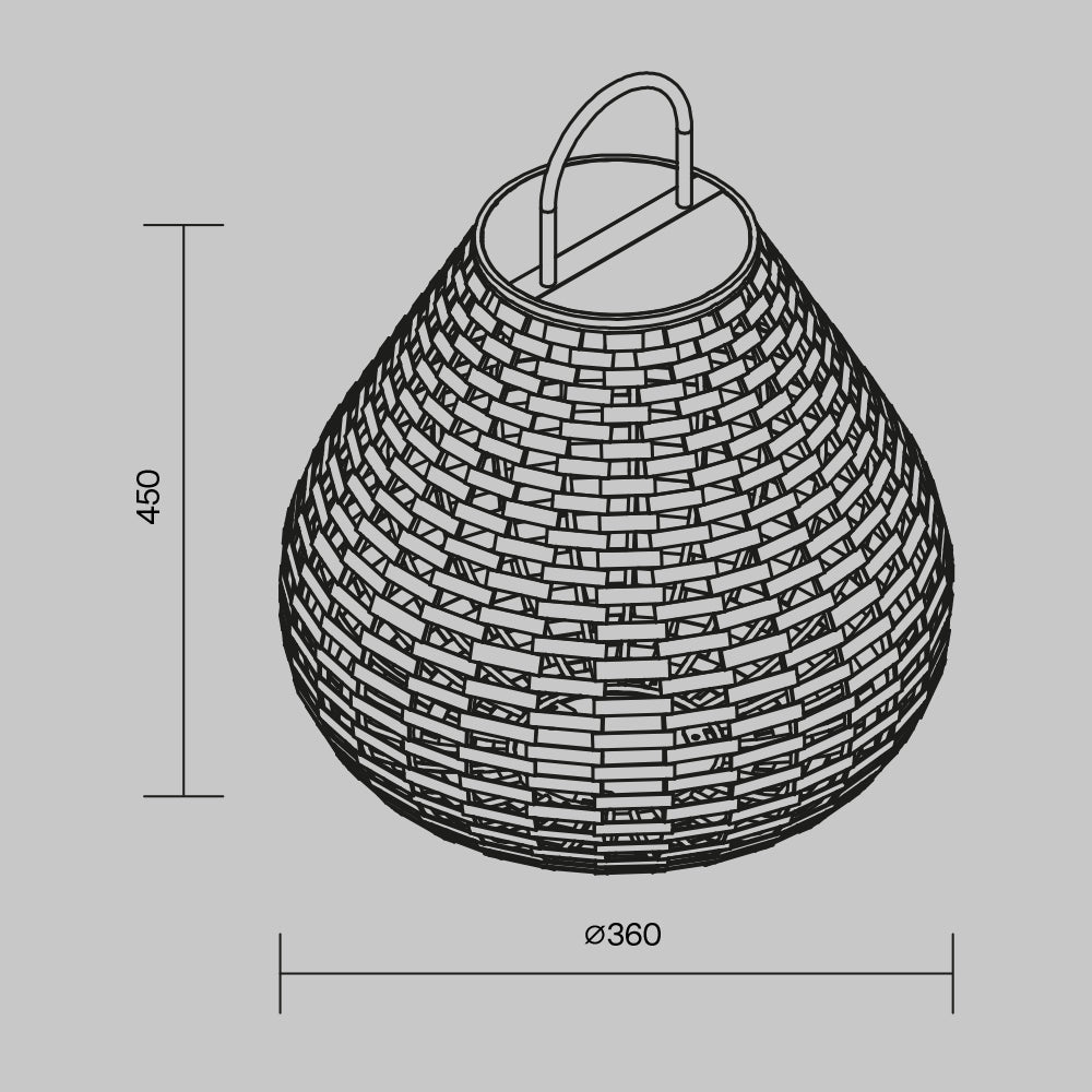 Illuminazione da esterno Plet - Maytoni - Nero - OSL599FL-L5B3K