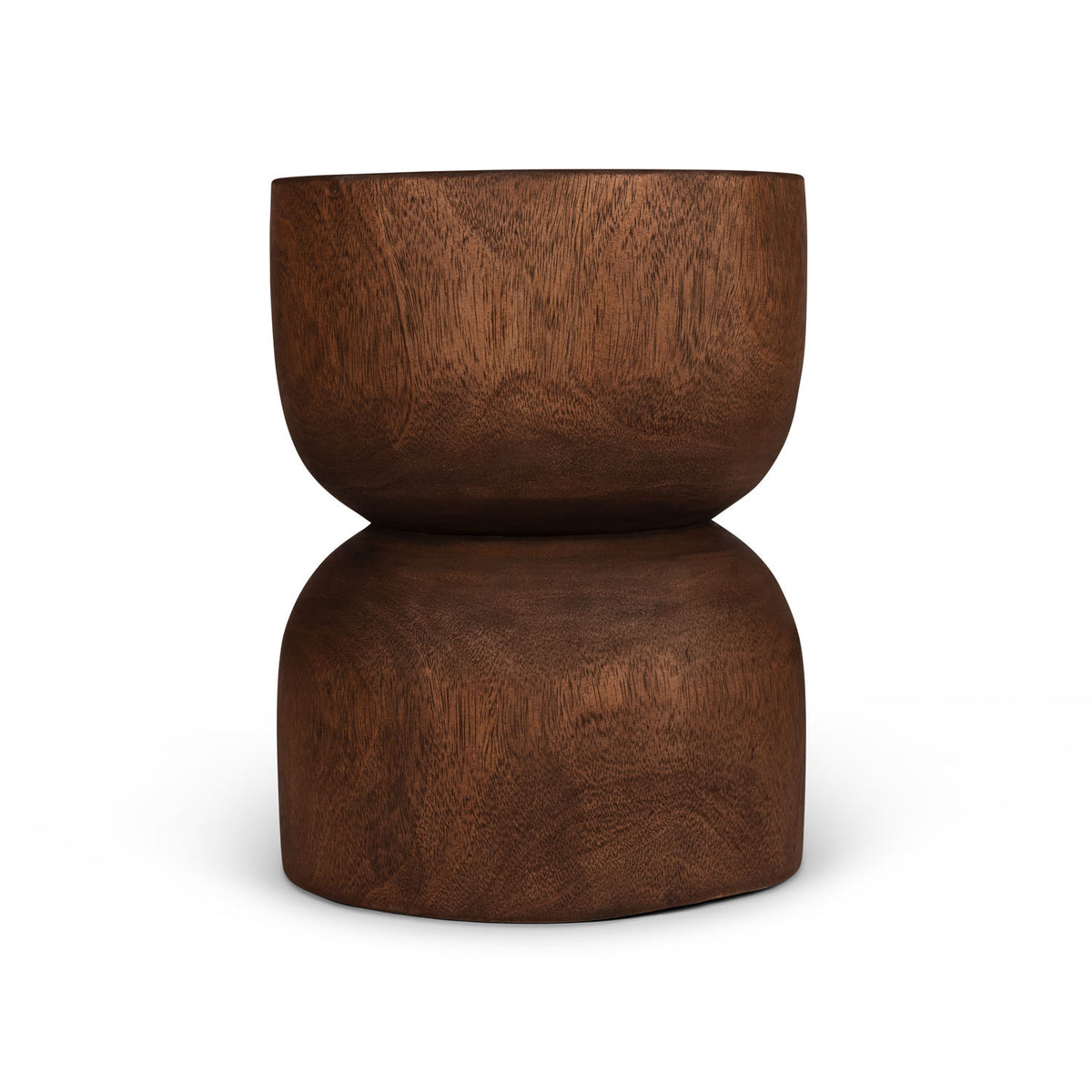 Tavolino in legno massello Stool S.A.S. 004 - Dark Brown