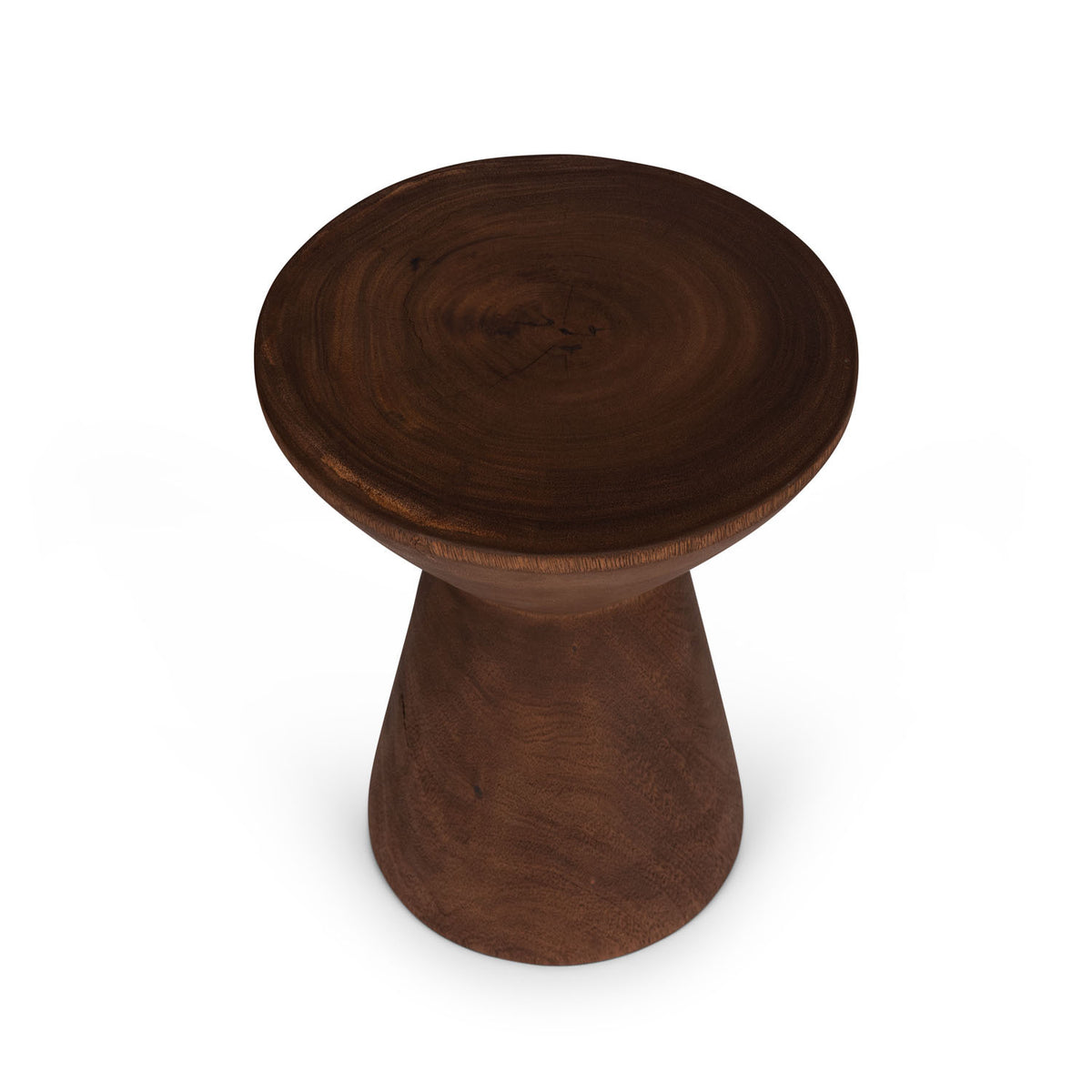 Tavolino in legno massello Stool S.A.S. 006 - Dark Brown