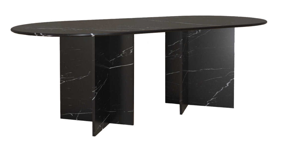 X Stone table 180x90cm - Made in Italy