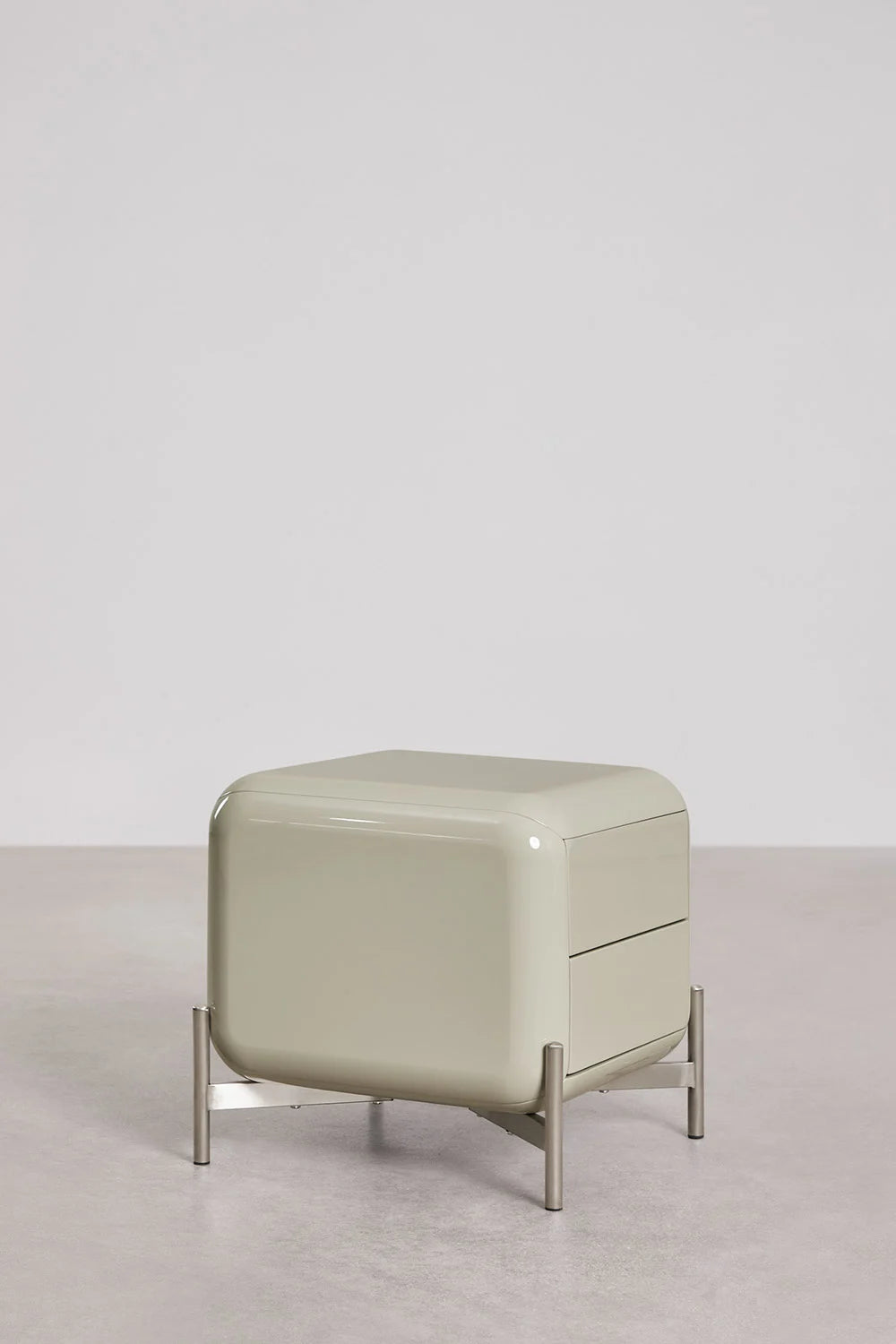 Alazne - Comodino 45x45 cm in MDF