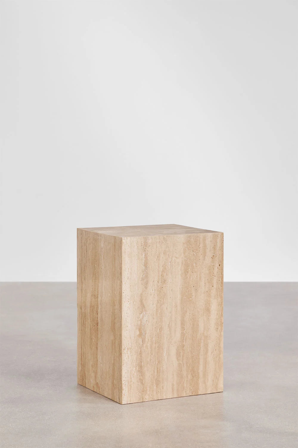 Aluret - Comodino quadrato 35x35 cm in pietra naturale