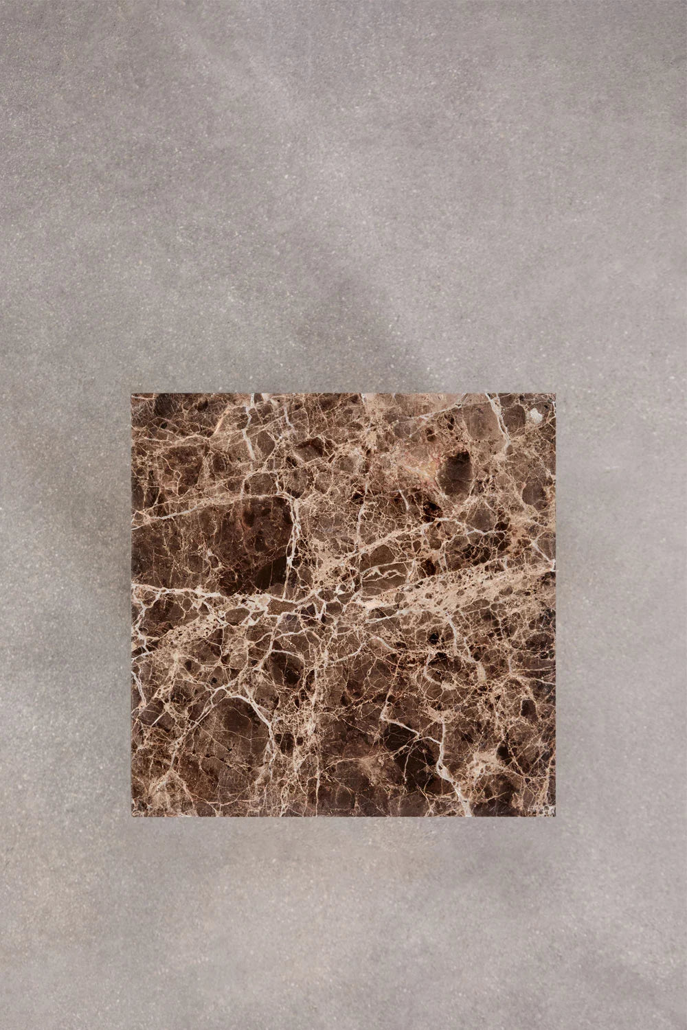 Aluret - Comodino quadrato 35x35 cm in pietra naturale