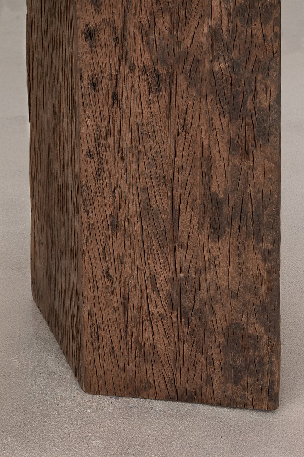 Juvira - Consolle ingresso 150x35 cm in legno riciclato