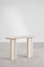 Breoniz - Consolle ingresso ovale 120x35 cm in MDF