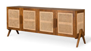 Credenza Storage Dressoir Henri 205cm - Dark Brown - Pierre Jeanneret Edition
