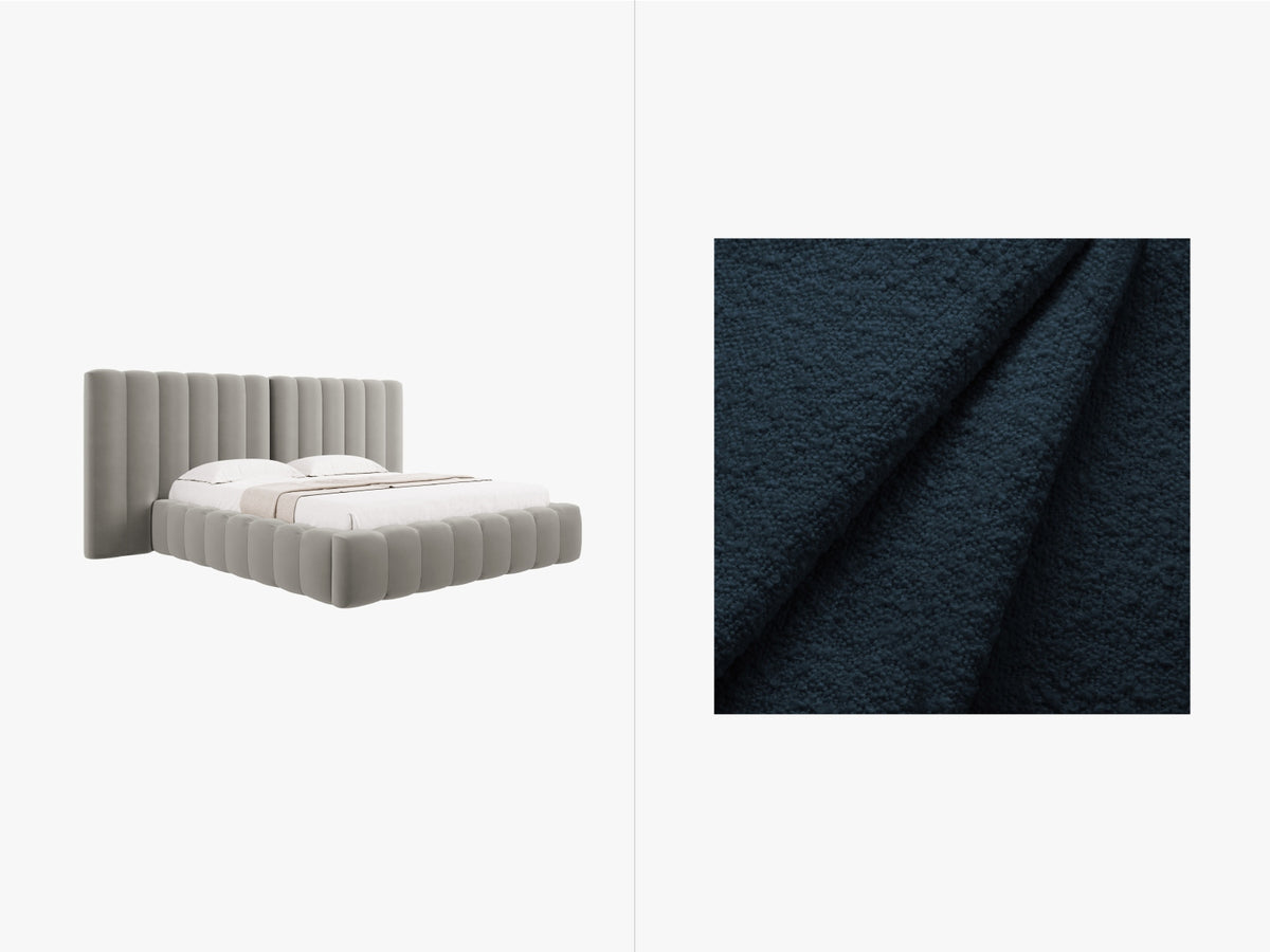 Letto Contenitore con Testata Doppia Kelp