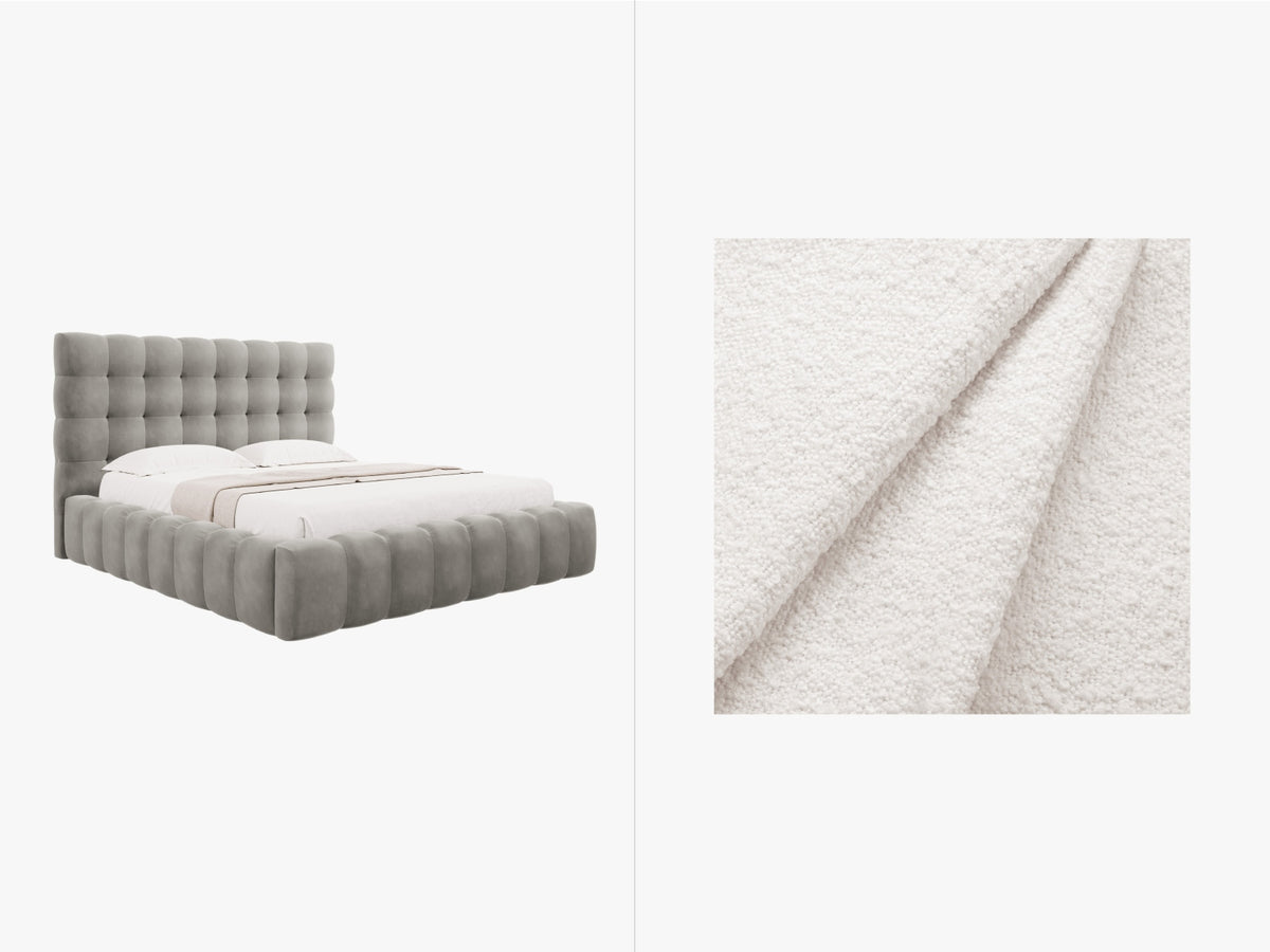 Letto Contenitore con Testata Mamaia - Bianco 160x200