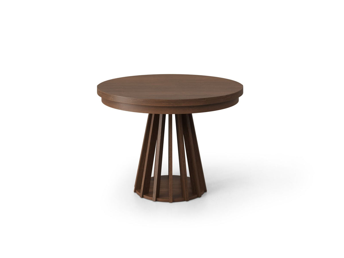 Tavolo Allungabile, "Melva", 8 Posti, 110/210x110x76 - Rovere