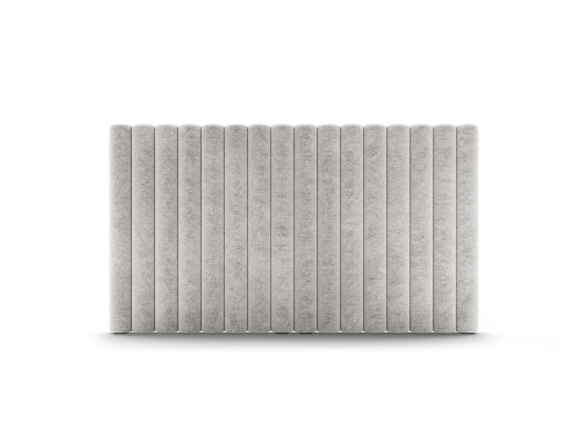 Testata del Letto, "Mistero", 160x13x95 - Grigio Chiaro