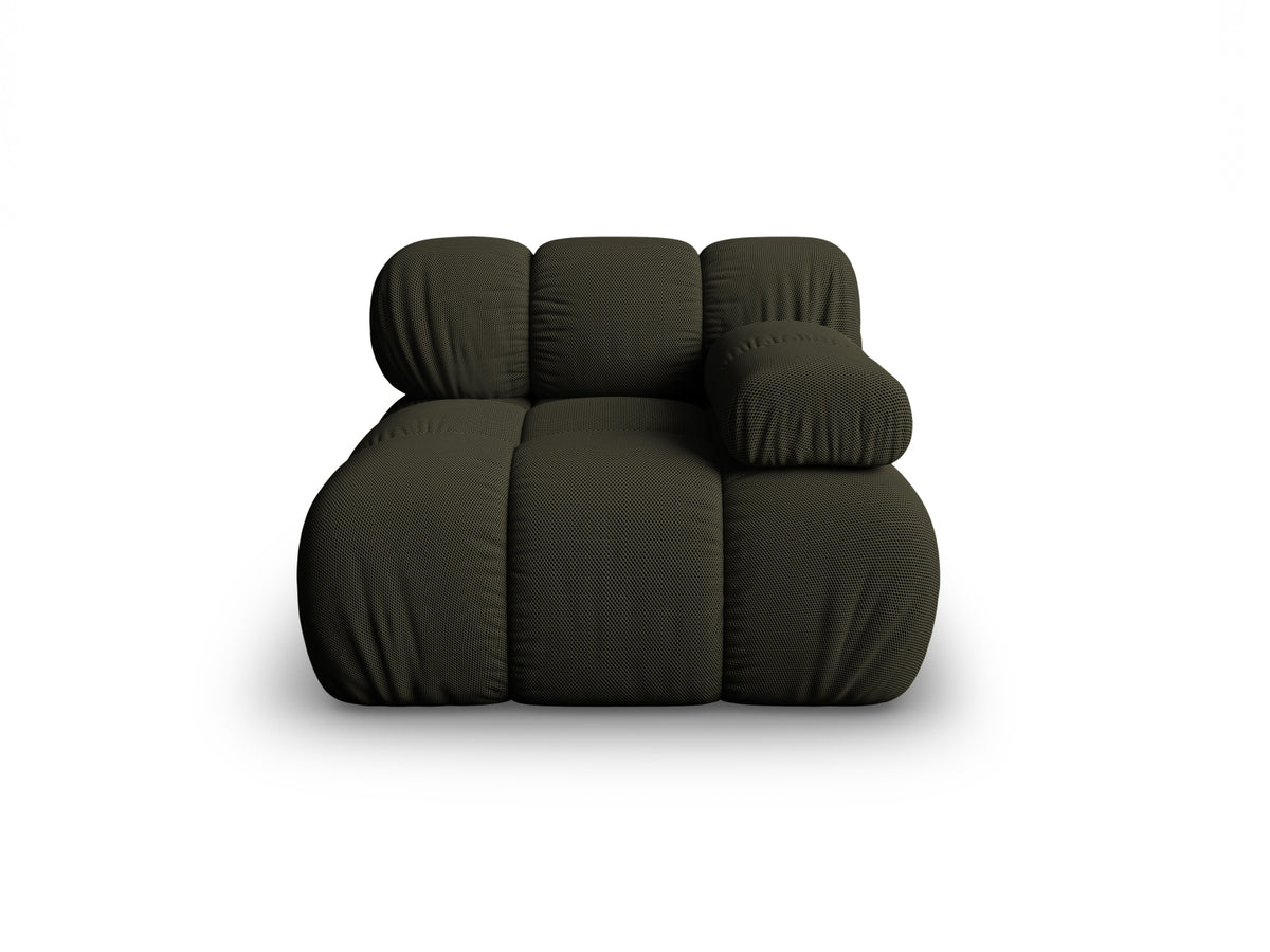 Modulo Destro, "Bellis", 1 Posto, 94x94x70 - Verde Amazon