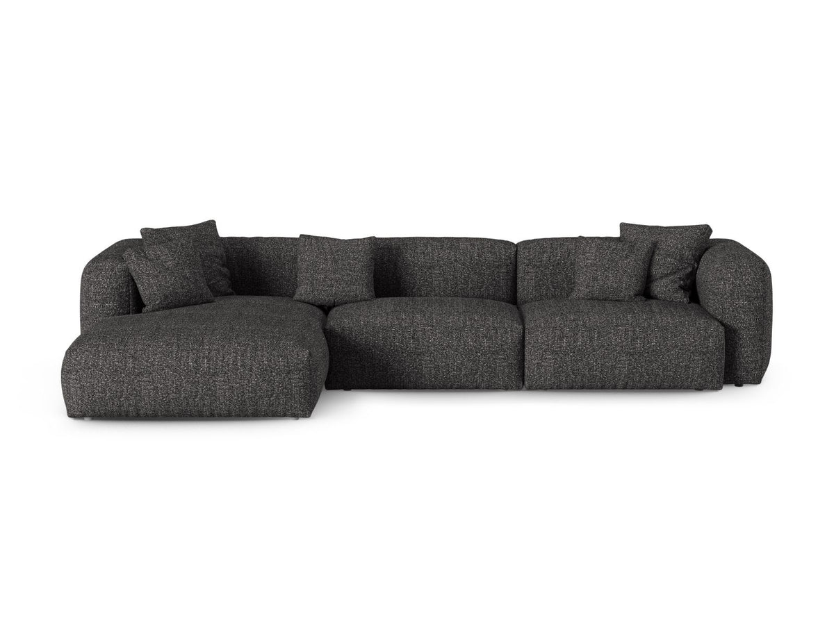 Divano Angolare Componibile XL Martina Seduta Profonda, 3 Posti, 176x330x75
