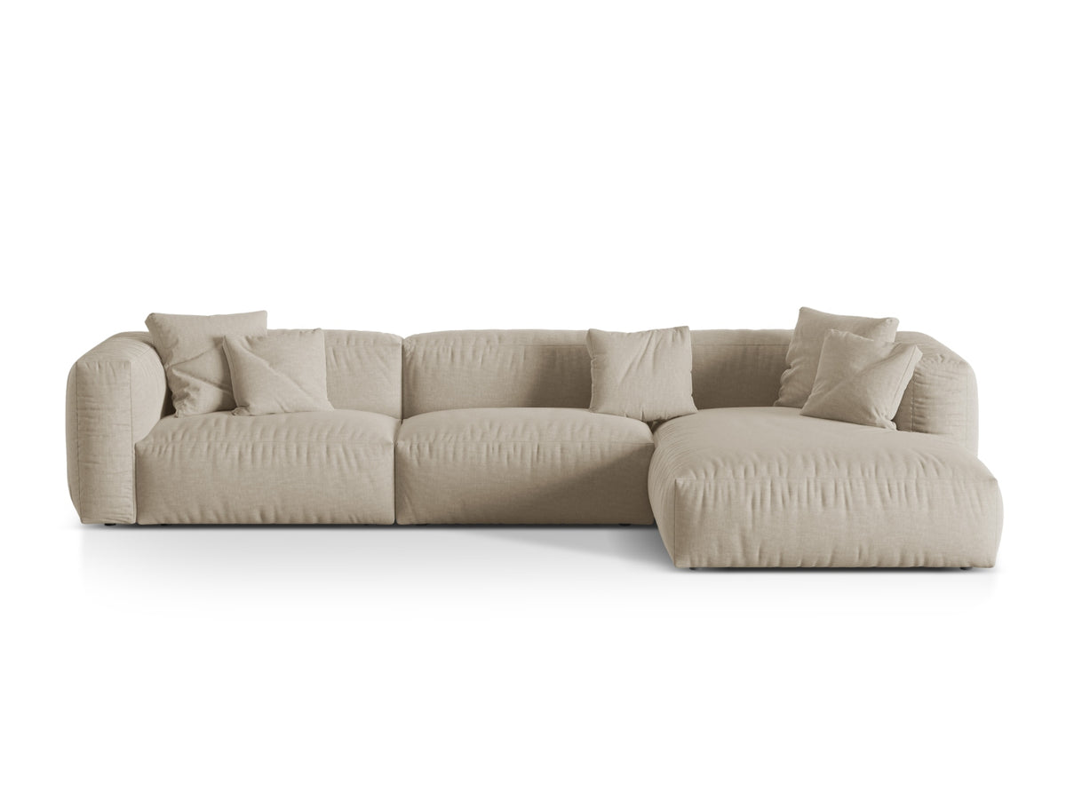 Divano angolare componibile , "Martina", 3 posti, 330x176x75