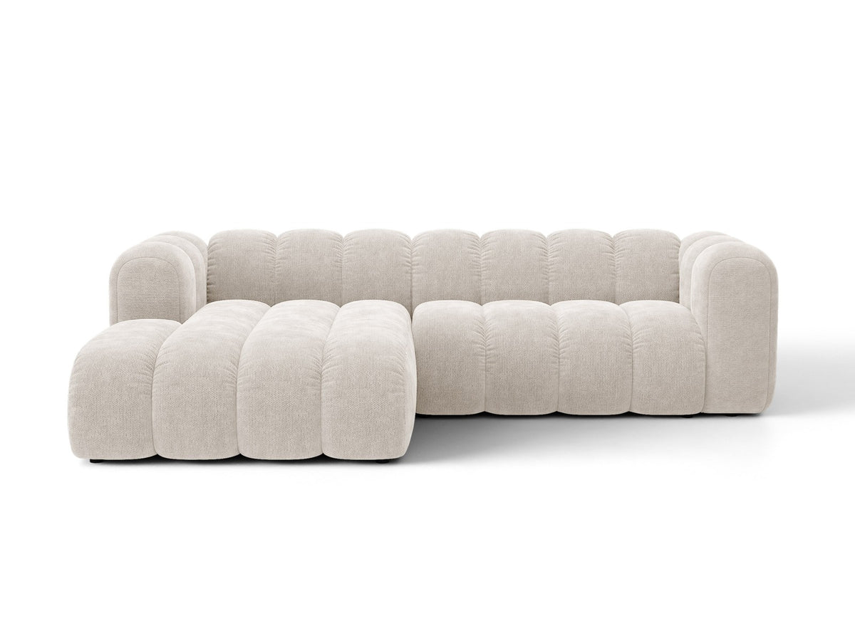 Divano Letto Angolare con Contenitore Lupine, 4 Posti, 177x270x70