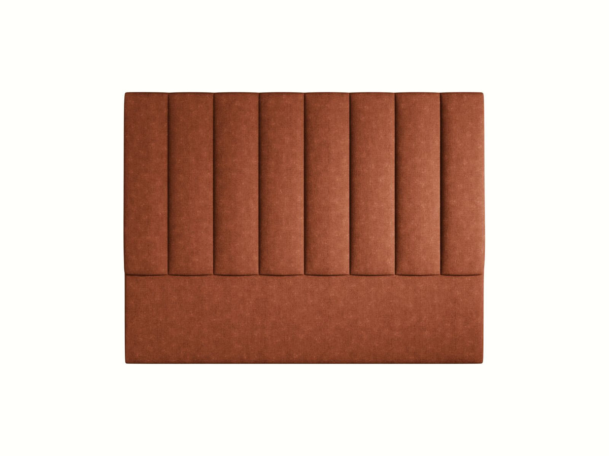 Testiera Marl Alta 120 cm - Mattone 160x200