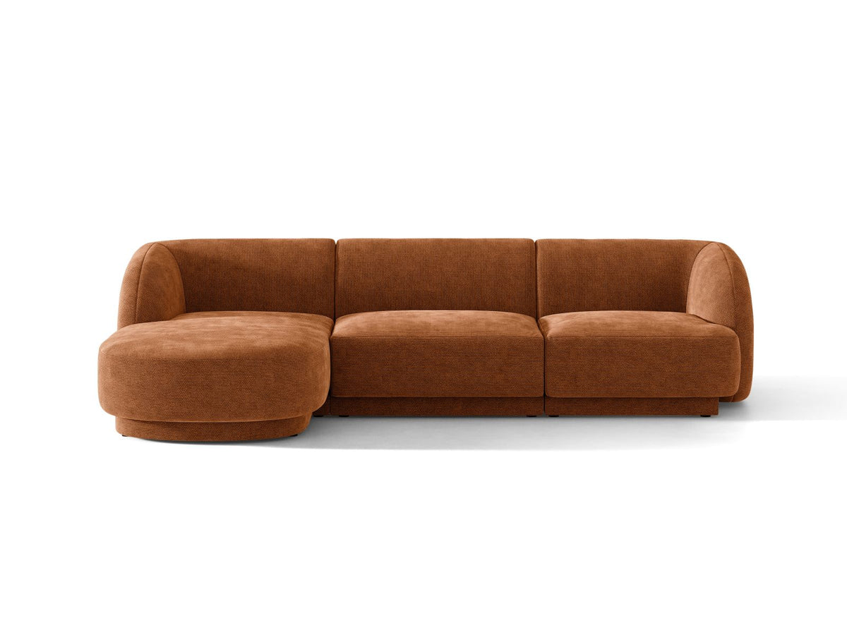 Divano Angolare Miley, 4 Posti, 156x255x70