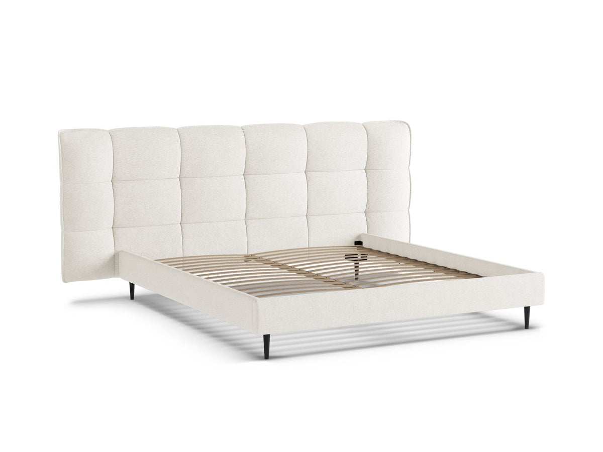Letto Contenitore con Testata Eric Gambe metallo nero