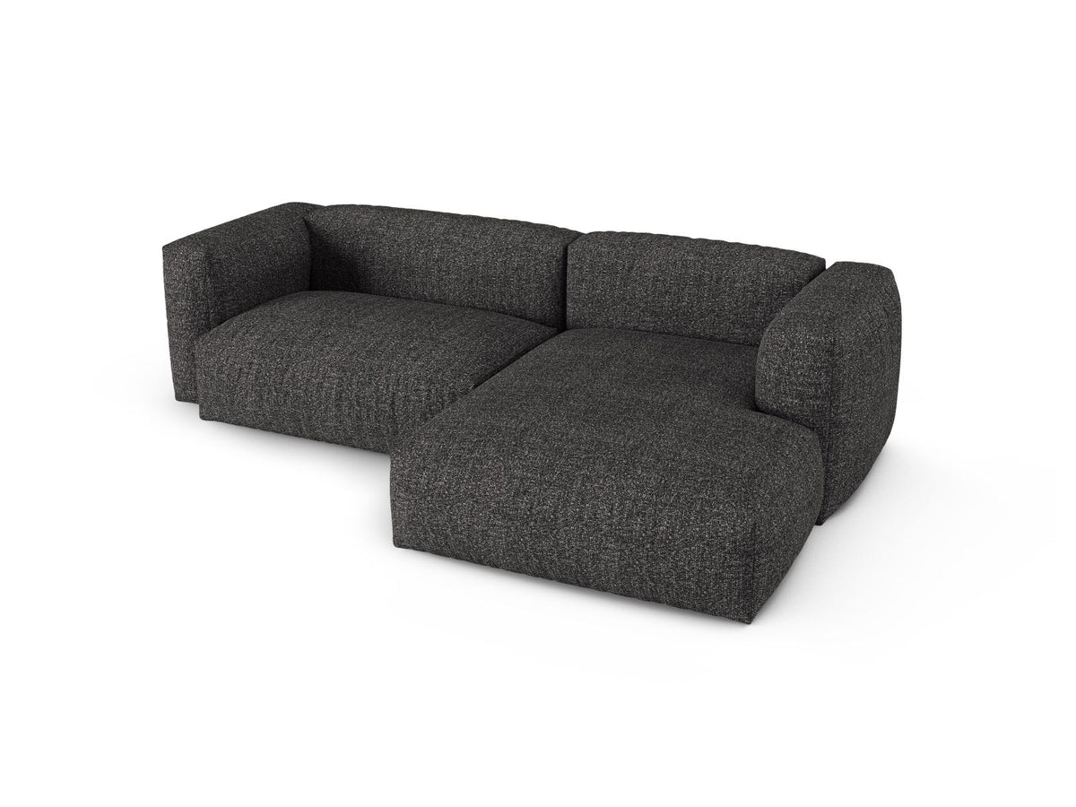 Divano Angolare Componibile XL Martina Seduta Profonda, 2 Posti, 176x280x75
